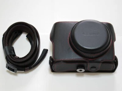 Genuine leather digital camera case for Canon Powershot G1 X Mark II unused - Image 1 of 3