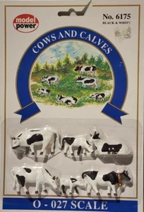 Model Power O-027 Scale Cows And Calves No. 6175 - Picture 1 of 2