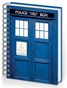 Doctor Who Tardis Cuaderno A5 Nuevo Gran Regalo Escuela Oficina - Imagen 1 de 1