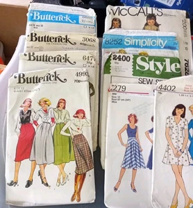 Vintage 70's ? Sewing Patterns Butterwick simplicity Style used  - Picture 1 of 10