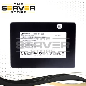 (Bellow 80% Health) Micron 1TB SATA 6G SFF 2.5" SSD M600 Series MTFDDAK1T0MBF - Picture 1 of 3