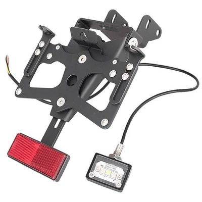 Eliminador Fender/Suporte de Placa de Licença com Luz LED Para Yamaha YZF R25 R3 2015-18 - Imagem 1 de 4
