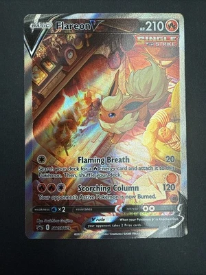 Flareon V SWSH179 SWSH: Sword & Shield Promo Cards Holo - Image 1 of 2