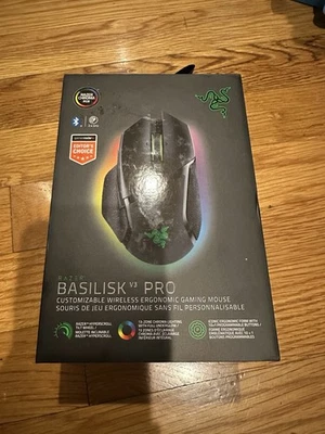 Razer Basilisk V3 Pro Customizable Wireless Gaming Mouse - Black - Image 1 of 2