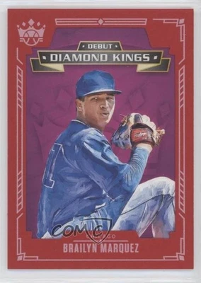 2021 Panini Diamond Kings Debut Red Framed Brailyn Marquez #DDK-CC Rookie RC - Image 1 of 2