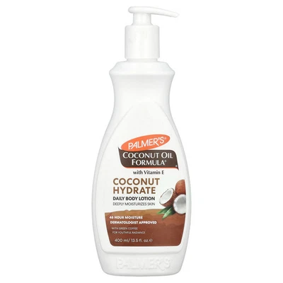 Hidratado de coco, loción corporal diaria, 13,5 fl oz (400 ml) Foto 1 de 2
