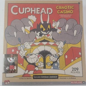 McFarlane Toys Cuphead Chaotic Casino NEU 209 Teile großes Bauset - Bild 1 von 2