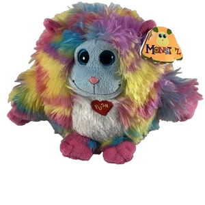 TY Monstaz Rainbow Plush Monster Stuffed Animal w/ Tags 8" - Picture 1 of 7