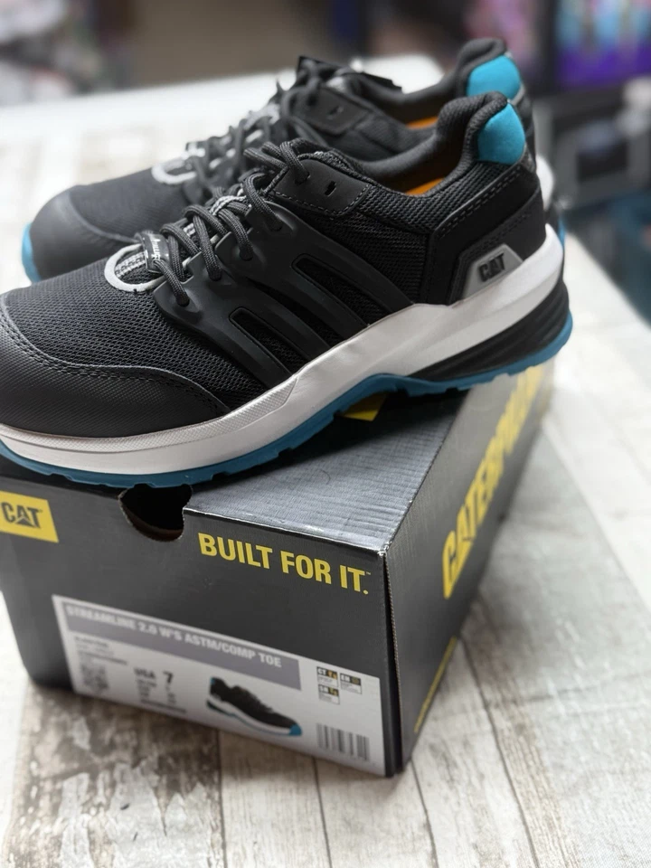 Cat Footwear Women's Streamline 2.0 Composite Toe Work Shoe Fuchsia 11