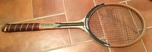 SLAZENGER STADIUM TENNISSCHLÄGER HOLZ VINTAGE - Bild 1 von 6