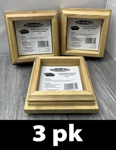 3pk DeckoRail 58670 4x4 Hampton Flat Top Pressure Treated Post Caps - Bild 1 von 8