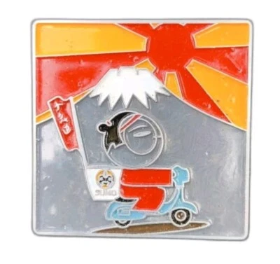 Emblem Vespa Pizza Delivery Japan JDM Vespa Scooter  - Image 1 of 4