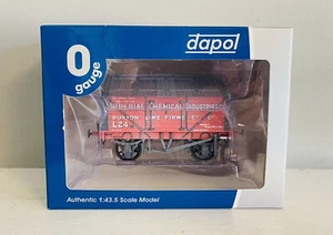 Dapol 7F-017-005W O Gauge Lime Van ICI L24 Red Weathered Wagon - Picture 1 of 2