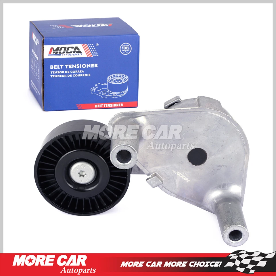 Accessory Drive Belt Tensioner Assembly for Hyundai Tiburon Kia Sportage Optima - Imagem 1 de 4