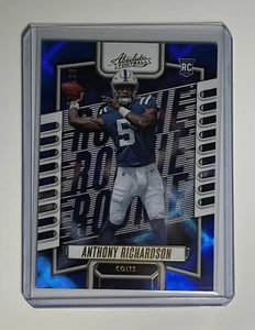Anthony Richardson 2023 Panini Absolute #104 (RC) Blue Diamonds /199 - Picture 1 of 2