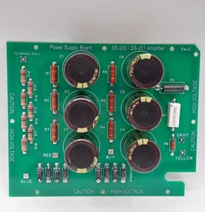 Power Supply Board for Heathkit SB-200/SB-201 Amp Rev5 New - Zdjęcie 1 z 4