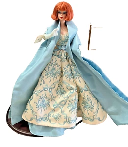Barbie 2001 Silkstone Provençale Fashion Model Collection 50829 wood base stand - Picture 1 of 10