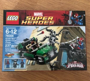 LEGO Marvel Super Heroes 76004 Spider-Man Spider-Cycle Verfolgungsjagd Neu Versiegelt - Bild 1 von 1