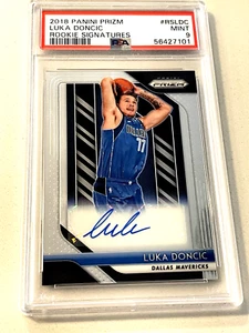 2018-19 Panini Prizm - Rookie Signatures Luka Dončić #RS-LDC (AU, RC) - Picture 1 of 2