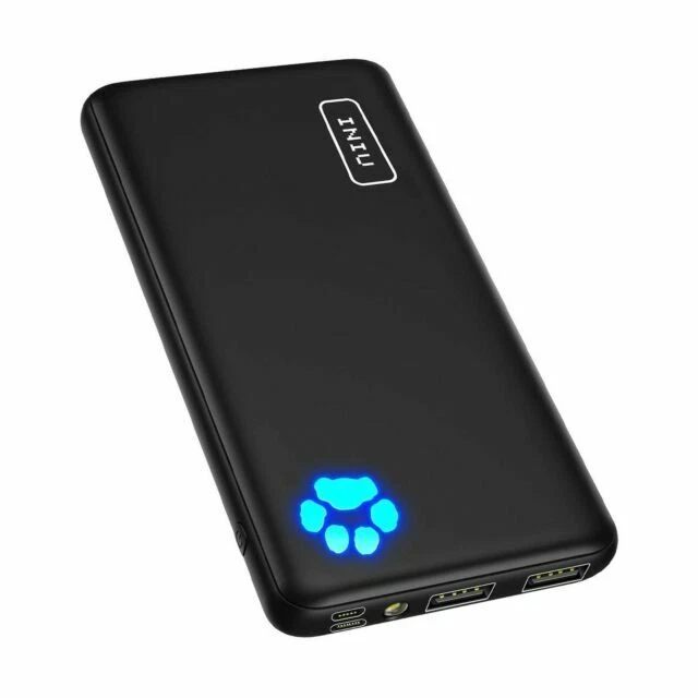 INIU BI-B1 10000mAh Power Bank - Black