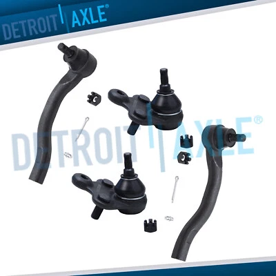 Rótulas inferiores delanteras Tierods exteriores para Honda Civic 13-15 Acura ILX 2012-15 Foto 1 de 4