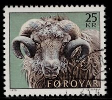FAROE ISLANDS SG41, 1979 25k Sheep rearing, VERY FINE USED.