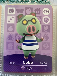 animal crossing amiibo karten serie 1 Cobb #74 - Bild 1 von 1