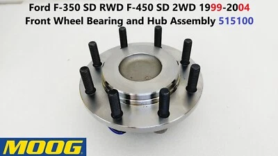 Подшипник переднего колеса и ступица в сборе для Ford F350 SD RWD F450 SD 2WD 99-04 515100 - Изображение 1 из 4