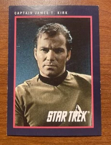 Capitano James T. Kirk1991 Impel Star Trek 25° anniversario William Shatner #117 - Foto 1 di 4
