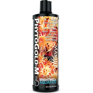 Brightwell Aquatics PhytoGold-M 250mL Phytoplankton Liquid Coral Food - Picture 1 of 1