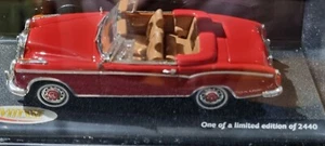 1/43 Vitesse 28621 Mercedes Benz 220SE Cabriolet "Open" Red (L.E. #0592 Of 2240) - Picture 1 of 8