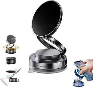 Maglock 360° Foldable Magnetic Phone Mount, Shopellox Suction Cup Phone Mount - Picture 1 of 16