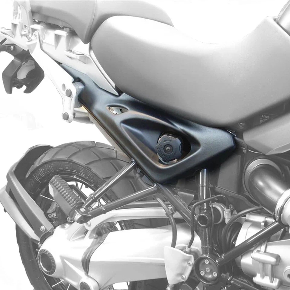 Paneles de relleno piramidal negro satinado BMW R1200 GS Adventure 2004-2012 Foto 1 de 1