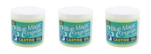BL Blue Magic Originals Castor Oil 12oz Jar X 3 Counts - Picture 1 of 1