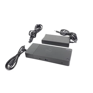 Station d'accueil Dell WD19 USB-C Thunderbolt K20A001 avec adaptateur Dell - Photo 1/8