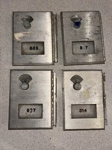 (4) Vintage Post Office Box Door American Device, Cutler Mail Chute - Picture 1 of 10