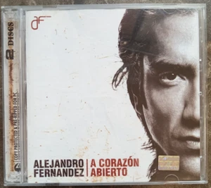 ALEJANDRO FERNANDEZ - A CORAZON ABIERTO - 2004 MEXICAN CD +DVD, RANCHERAS - Imagen 1 de 4