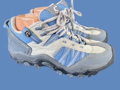 ✨Cannondale Ciclismo Montaña Ciclismo Zapatos para Mujer 7.5 Azul Gris Con Cordones Foto 1 de 4