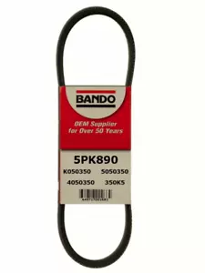 5PK890 BANDO OEM QUALITY SERPENTINE BELT - Foto 1 di 1