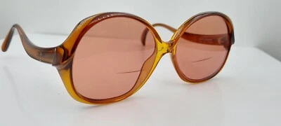 Óculos de sol oval vintage vienalino 1092 10 marrom Alemanha SOMENTE ARMAÇÕES - Imagem 1 de 4