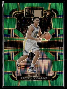 2023-24 Panini Select #84 Trayce Jackson-Davis Green Shock Prizms - Picture 1 of 2