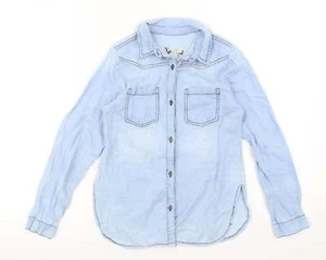 Miss E-vie Girls Blue Cotton blend Size 10 Years - Picture 1 of 12