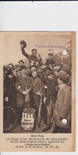 AK Sport Fahrrad Berlin Otto Tietz der Sieger Meisterschaft Zeitungsfahrer 1920