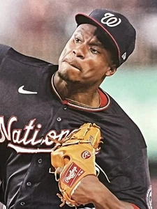 Josiah Gray Washington Nationals Photo Poster Post Newspaper insert Nat Giveaway - Picture 1 of 14