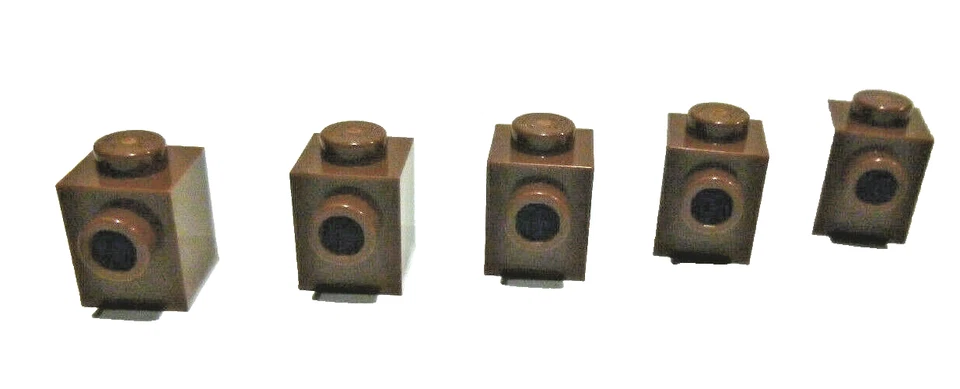 5 x LEGO® 87087 City,Systemstein Snoter °Konverter° in 1x1 reddish brown Neu - Bild 1 von 1