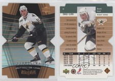 1999-00 Upper Deck Black Diamond Final Cut /100 Brett Hull #30 HOF