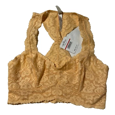 Sujetador bralette Free People para mujer de encaje floral con espalda cruzada talla XS Foto 1 de 4