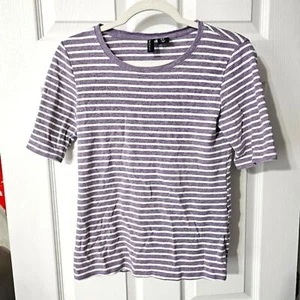 Cynthia Rowley gestreiftes T-Shirt - Größe M - Bild 1 von 9