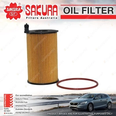 Sakura Oil Filter for Audi A4 B8 A5 8T A6 C7 A7 4G A8 4H D4 C7 Q5 Q7 4L SQ5 8R - image 1 of 2