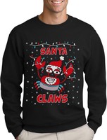 Santa Claws Ugly Christmas Sweater Crab Funny Xmas Lobster Sweatshirt Gift Idea